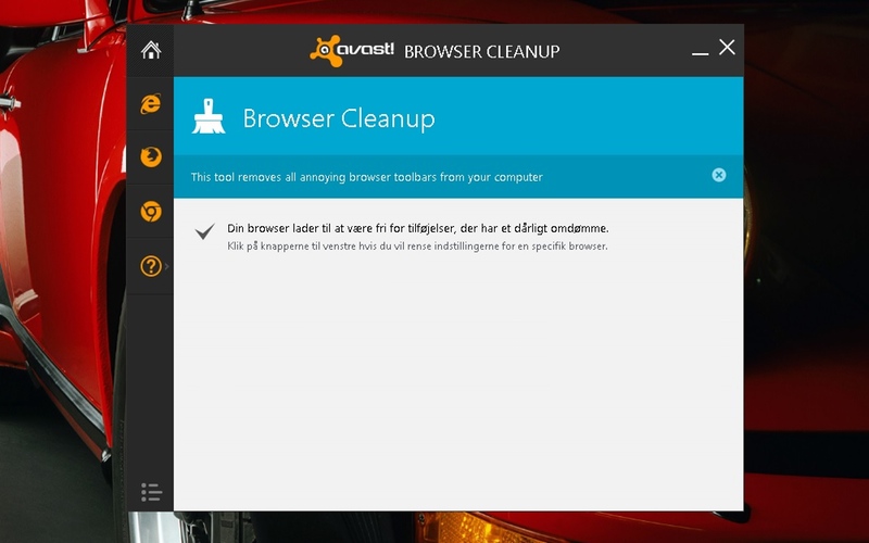 avast browser cleanup freezes