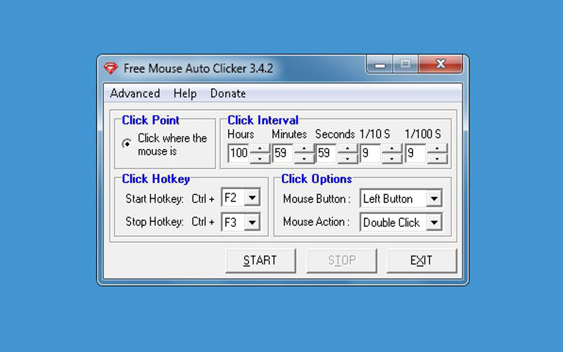 mww automatic mouse clicker