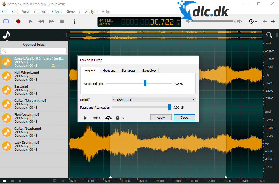 download the new for mac ocenaudio 3.12.3