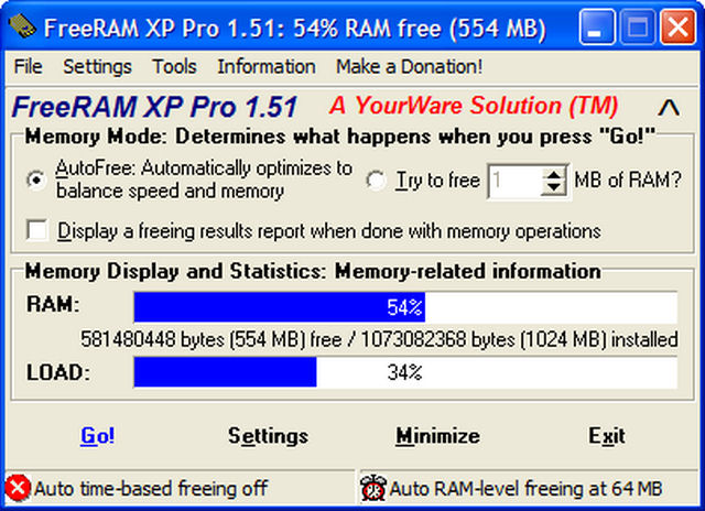 freeram xp pro 1.52